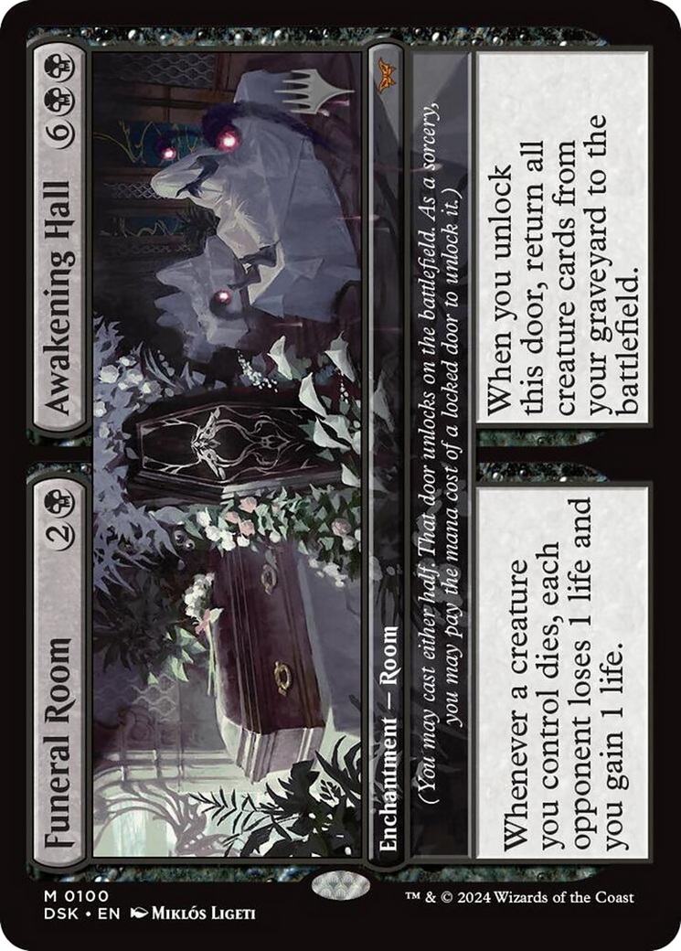 Image of Funeral Room // Awakening Hall (Promo Pack) [Duskmourn: House of Horror Promos]