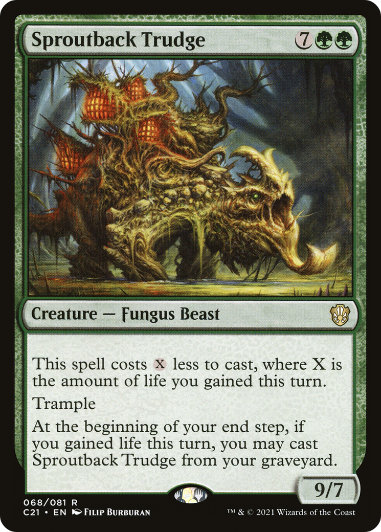 Image of Sproutback Trudge [Commander 2021]