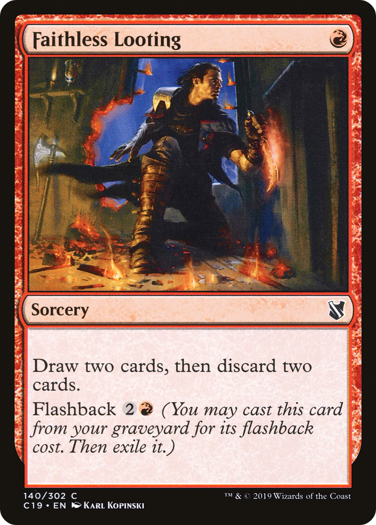 Image of Faithless Looting [Commander 2019]