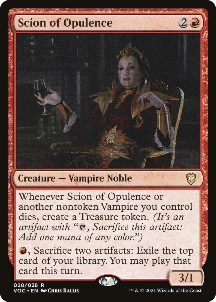 Image of Scion of Opulence [Innistrad: Crimson Vow Commander]