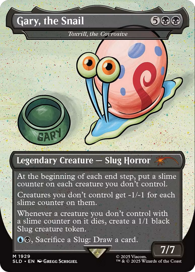 Image of Gary, the Snail - Toxrill, the Corrosive [Secret Lair Drop Series]