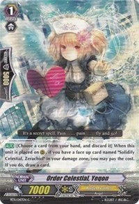 Image of Order Celestial, Yeqon (BT11/047EN) [Seal Dragons Unleashed]