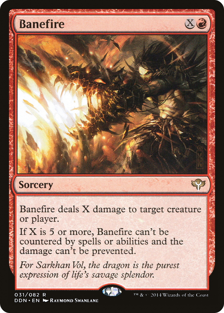 Image of Banefire [Duel Decks: Speed vs. Cunning]
