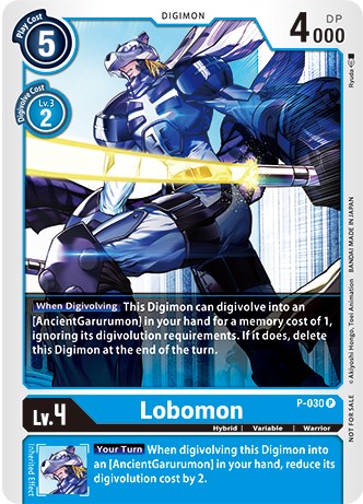 Image of Lobomon [P-030] (Revision Pack 2021) [Promotional Cards]