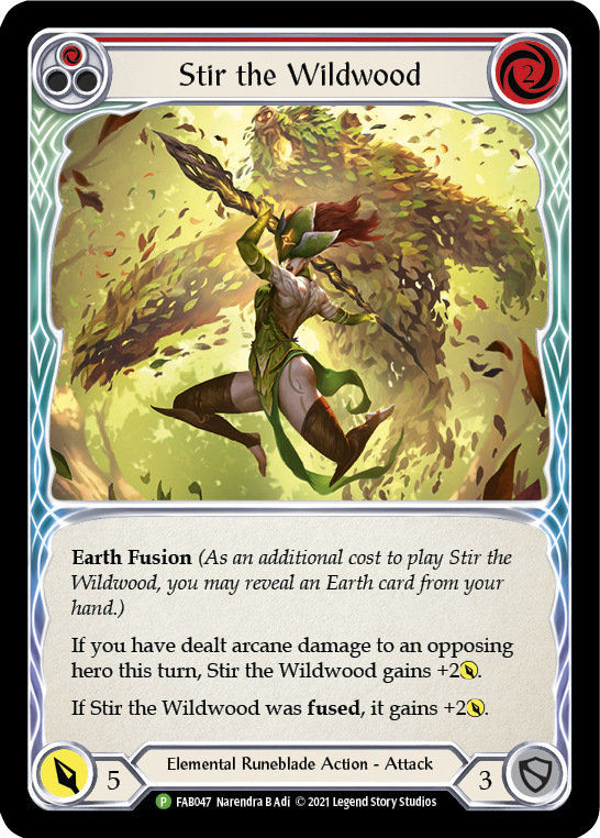 Image of Stir the Wildwood [FAB047] (Promo)  Rainbow Foil