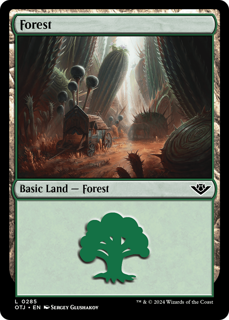 Image of Forest (0285) [Outlaws of Thunder Junction]
