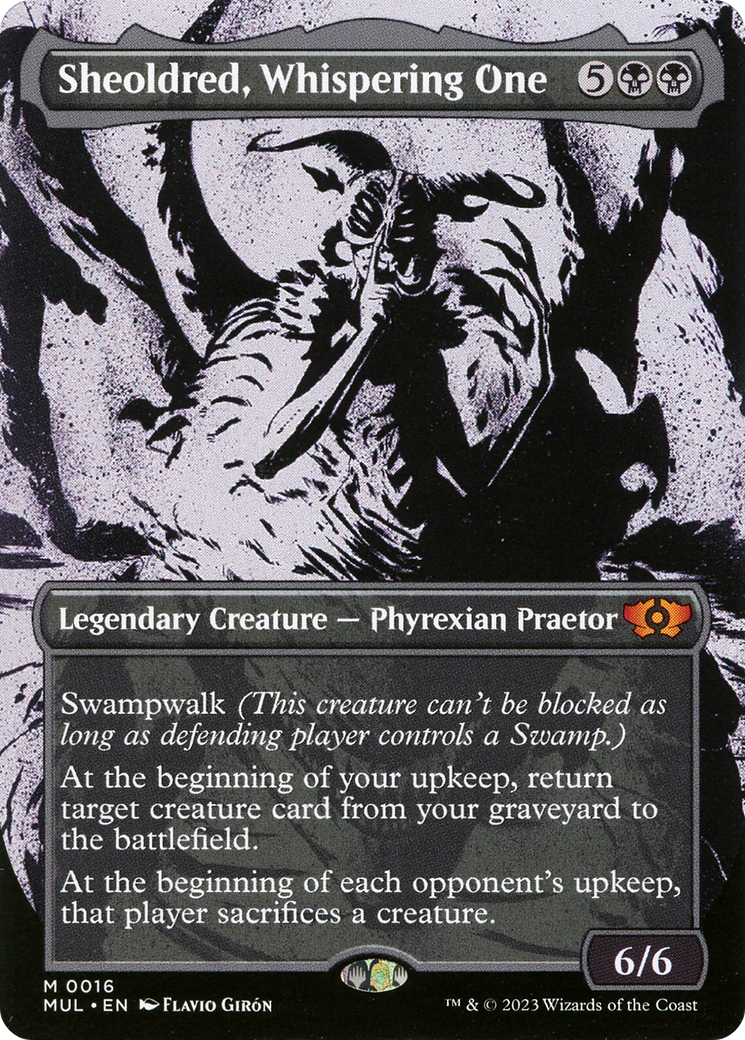Image of Sheoldred, Whispering One [Multiverse Legends]