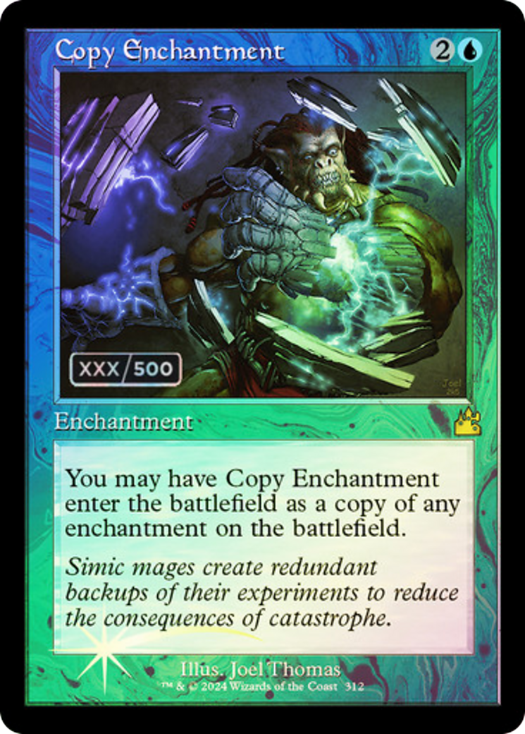 Image of Copy Enchantment (Retro) (Serialized) [Ravnica Remastered]