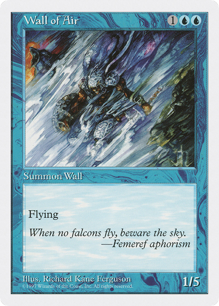 Image of Wall of Air [Fifth Edition]