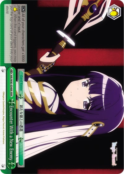 Image of Encounter With a New Enemy (MR/W80-E048R RRR) [Magia Record: Puella Magi Madoka Magica [Side Story] (Anime)]
