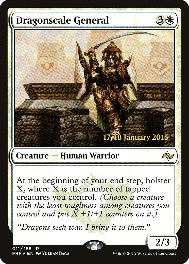 Image of Dragonscale General [Fate Reforged Prerelease Promos]