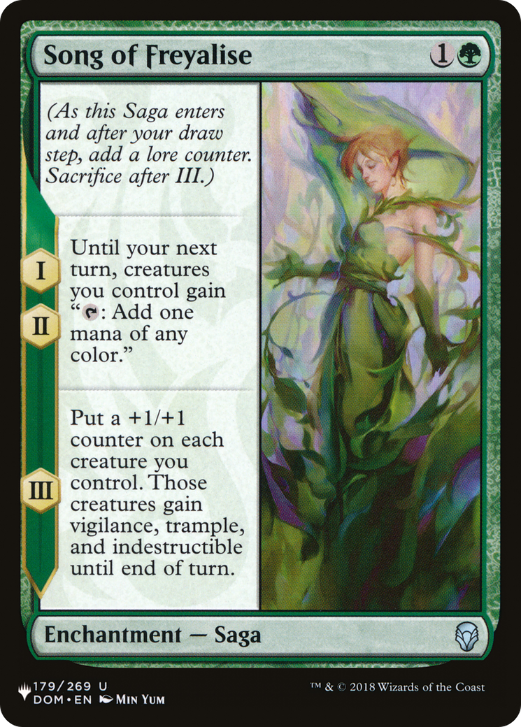 Image of Song of Freyalise [The List]