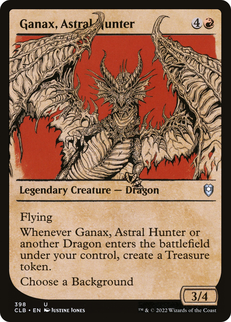 Image of Ganax, Astral Hunter (Showcase) [Commander Legends: Battle for Baldur's Gate]