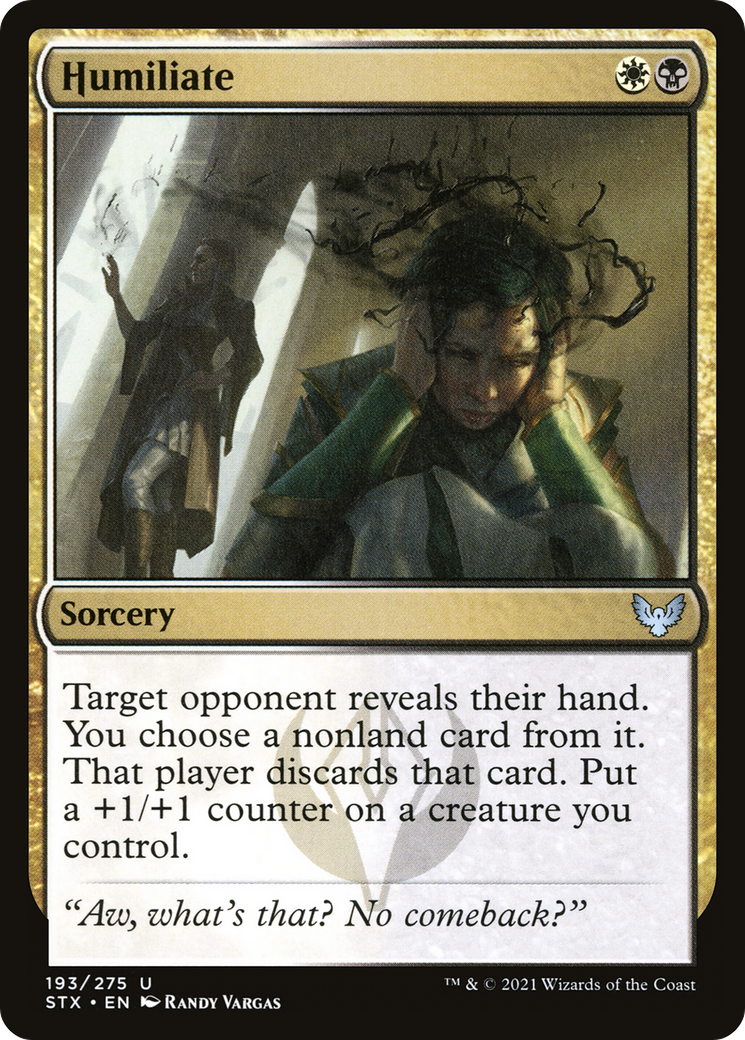 Image of Humiliate [Strixhaven: School of Mages]