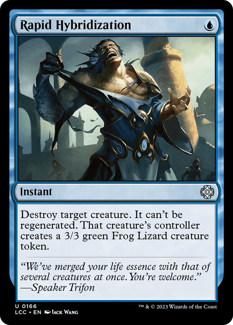 Image of Rapid Hybridization [The Lost Caverns of Ixalan Commander]