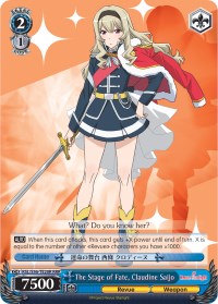 Image of The Stage of Fate, Claudine Saijo (RSL/S56-TE20R RRR) [Revue Starlight]