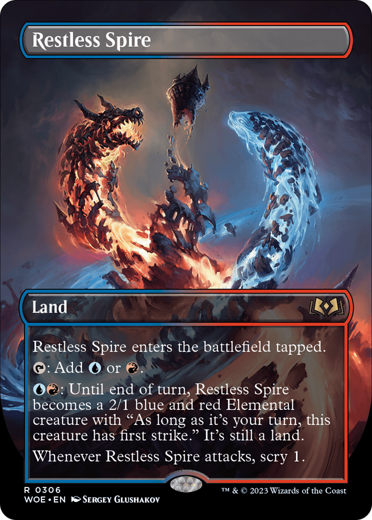 Image of Restless Spire (Borderless) [Wilds of Eldraine]