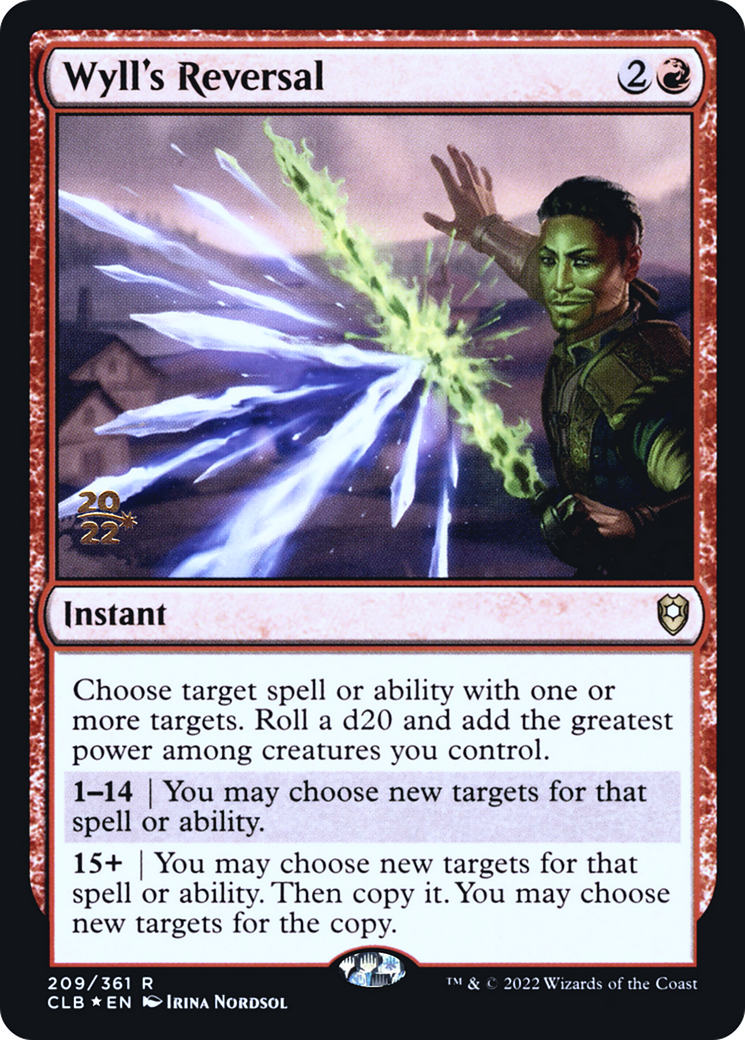 Image of Wyll's Reversal [Commander Legends: Battle for Baldur's Gate Prerelease Promos]