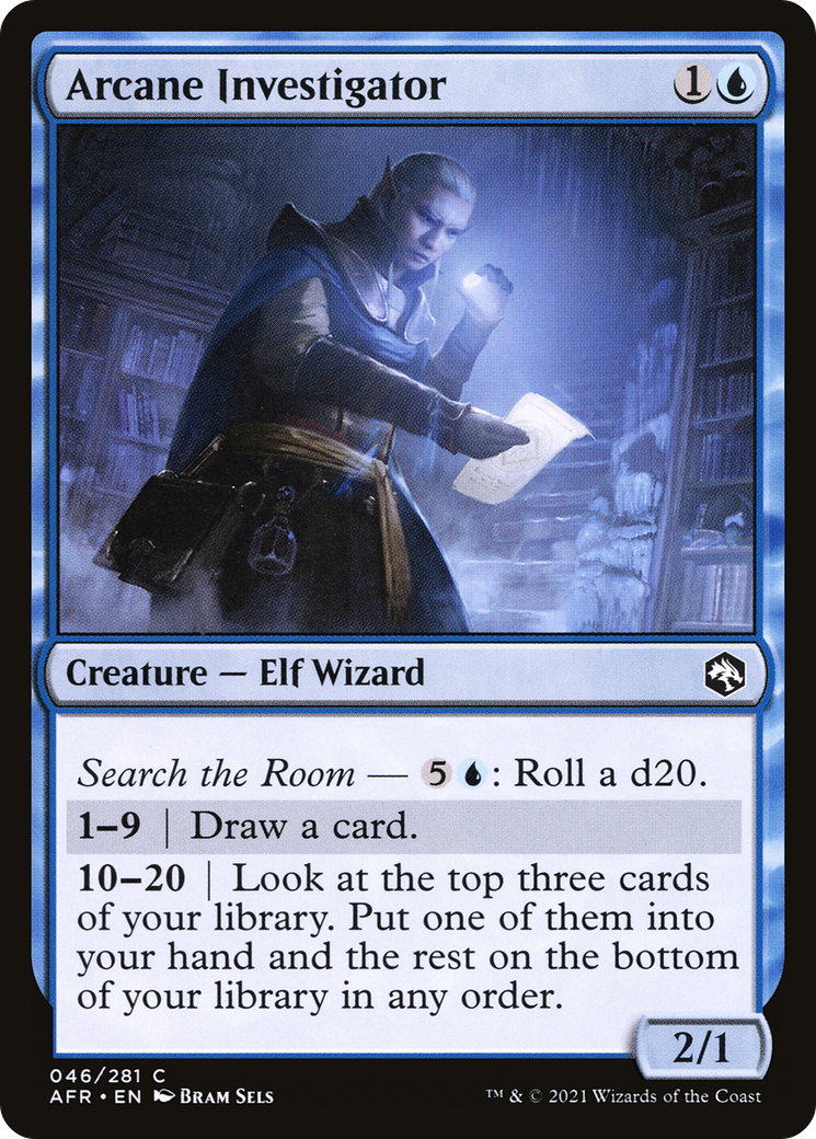 Image of Arcane Investigator [Dungeons & Dragons: Adventures in the Forgotten Realms]