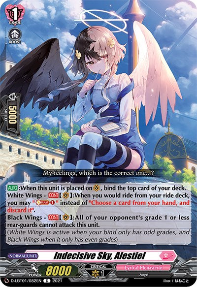 Image of Indecisive Sky, Alestiel (D-LBT01/082EN) [Lyrical Melody]