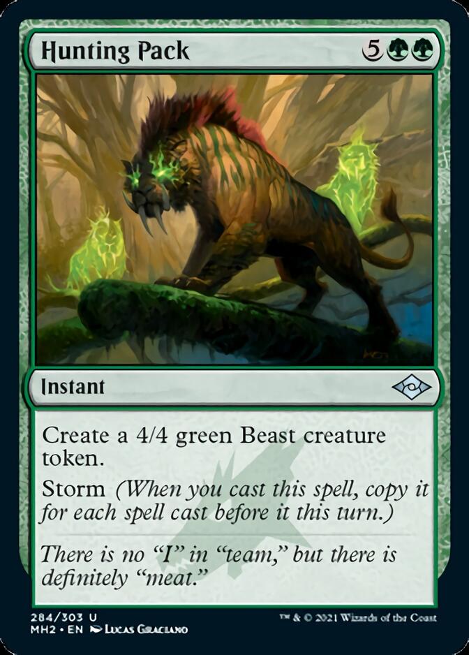 Image of Hunting Pack (Foil Etched) [Modern Horizons 2]