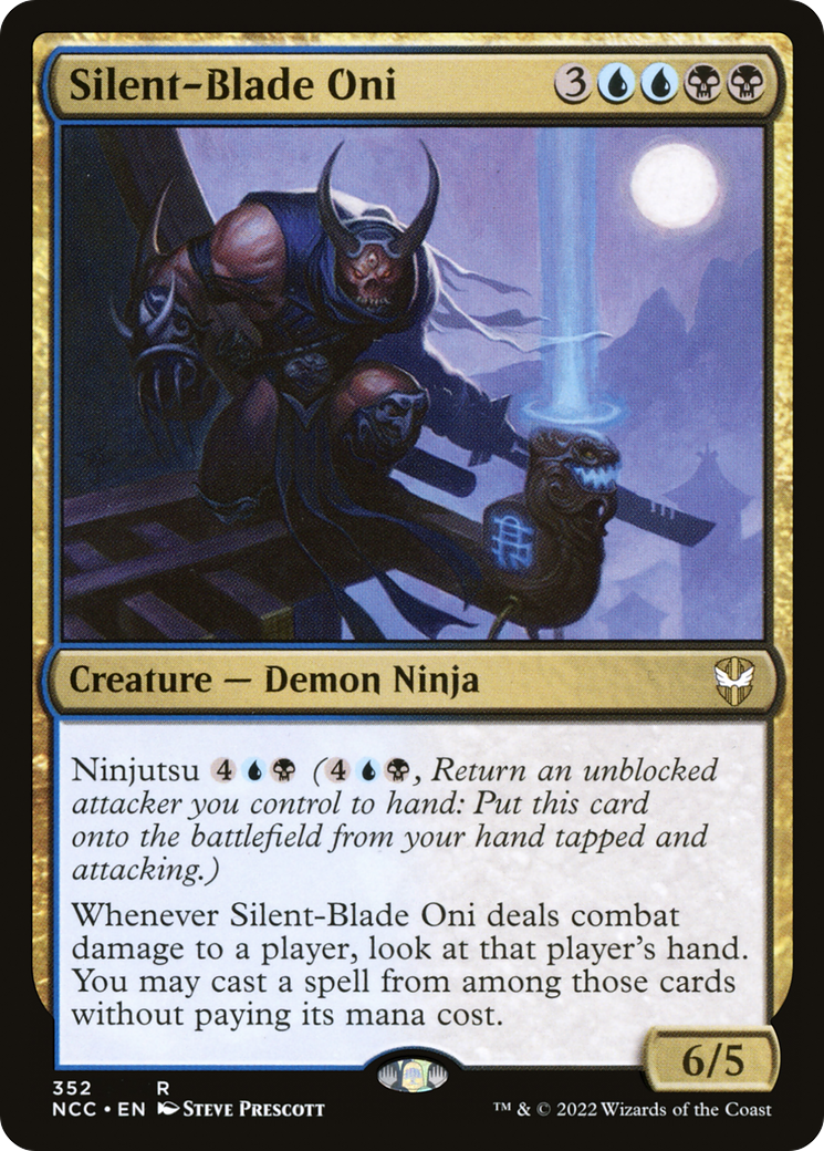 Image of Silent-Blade Oni [Streets of New Capenna Commander]