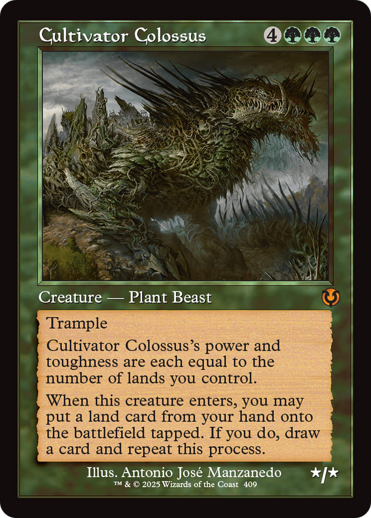 Image of Cultivator Colossus (Retro Frame) [Innistrad Remastered]