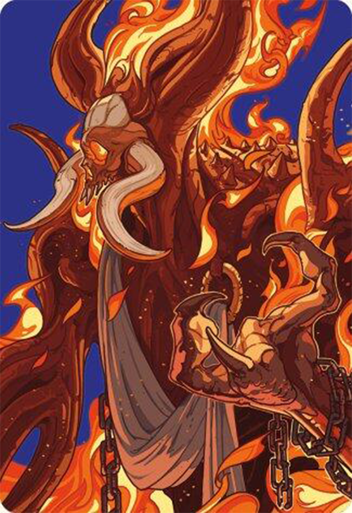 Image of Phlage, Titan of Fire's Fury Art Card [Modern Horizons 3 Art Series]