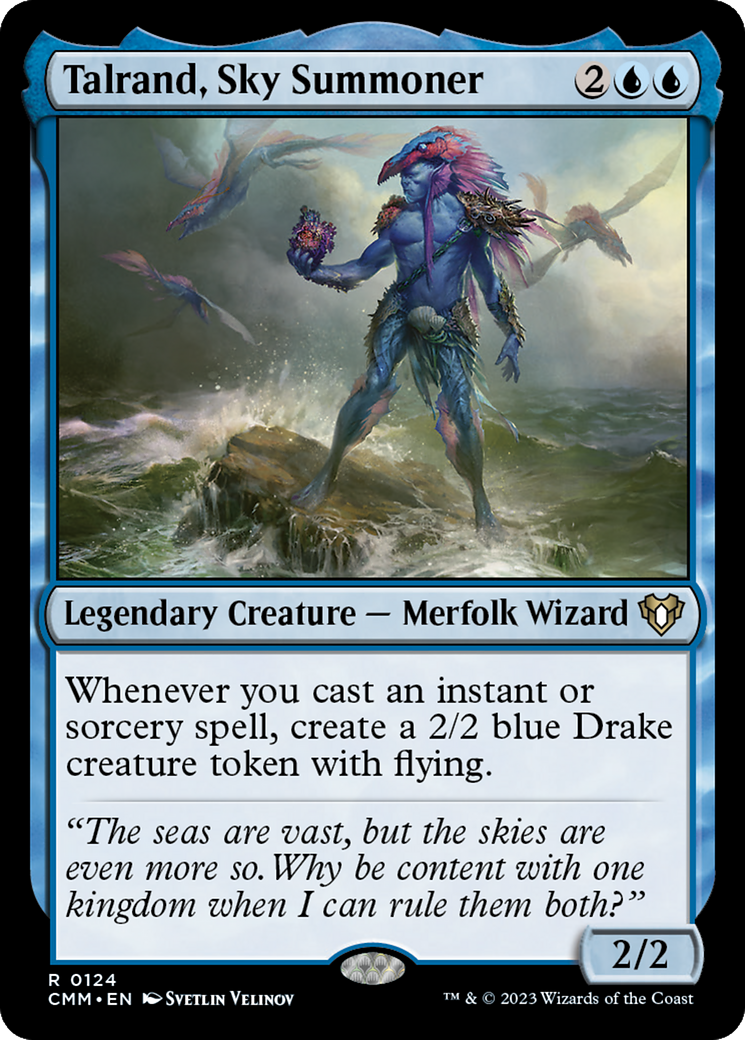 Image of Talrand, Sky Summoner [Commander Masters]