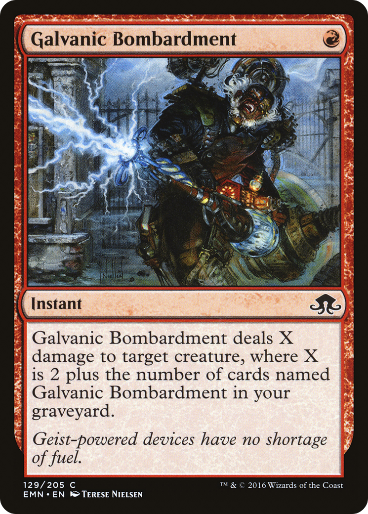 Image of Galvanic Bombardment [Eldritch Moon]