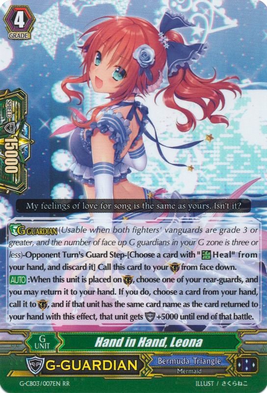 Image of Hand in Hand, Leona (G-CB03/007EN) [Blessing of Divas]