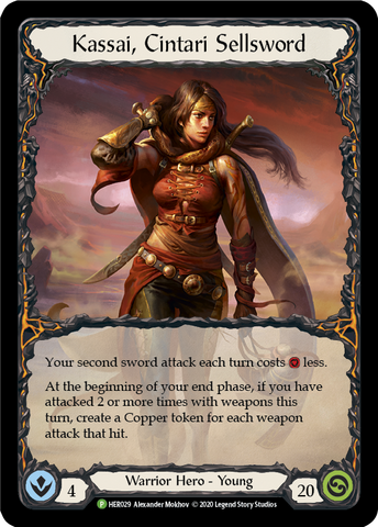 Kassai, Cintari Sellsword [HER029] (Promo)  Cold Foil