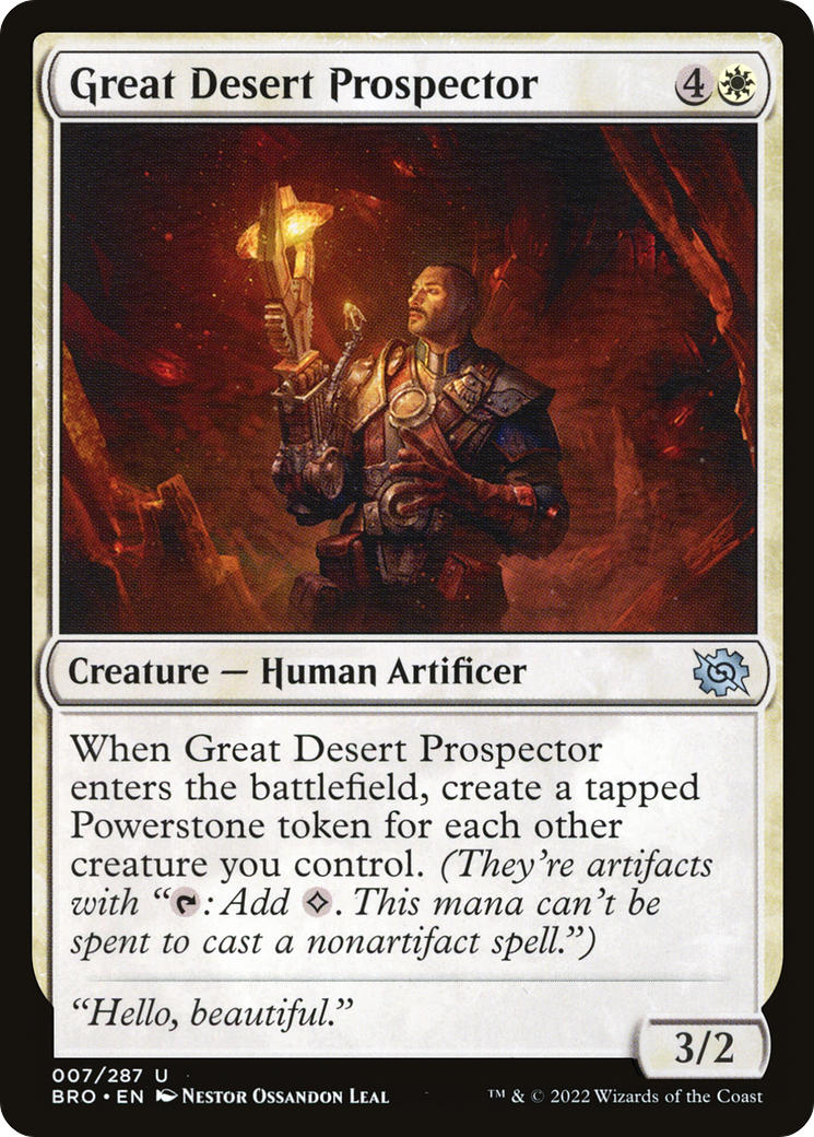 Image of Great Desert Prospector [The Brothers' War]