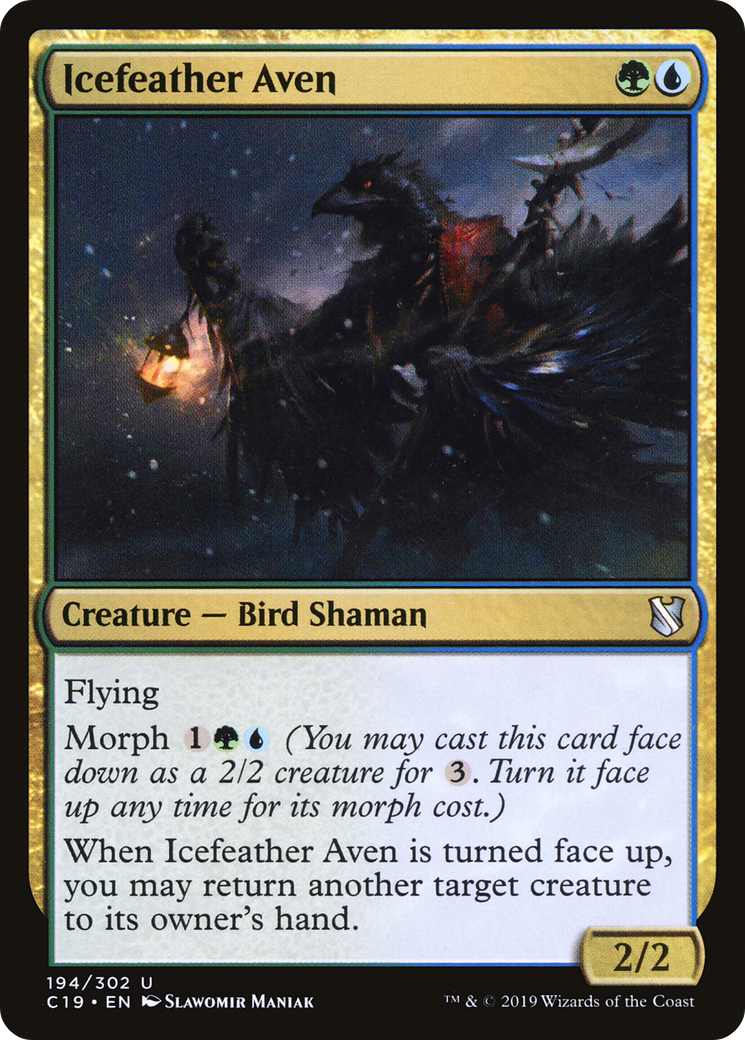Image of Icefeather Aven [Commander 2019]
