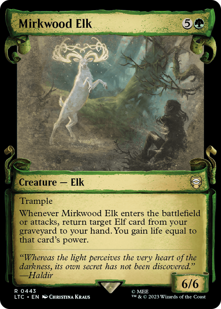 Image of Mirkwood Elk [The Lord of the Rings: Tales of Middle-Earth Commander Showcase Scrolls]