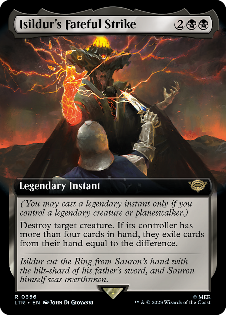 Image of Isildur's Fateful Strike (Extended Art) [The Lord of the Rings: Tales of Middle-Earth]