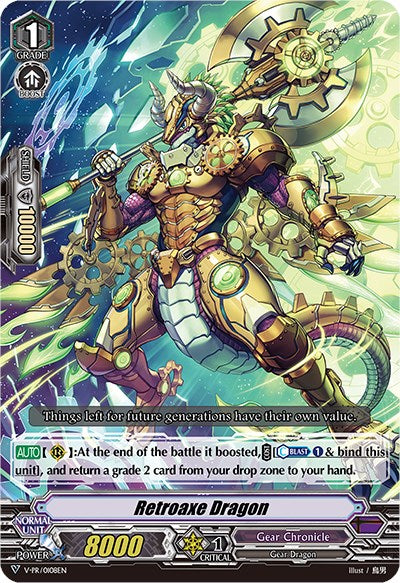 Image of Retroaxe Dragon (Parallel Foil) (V-PR/0108EN) [V Promo Cards]