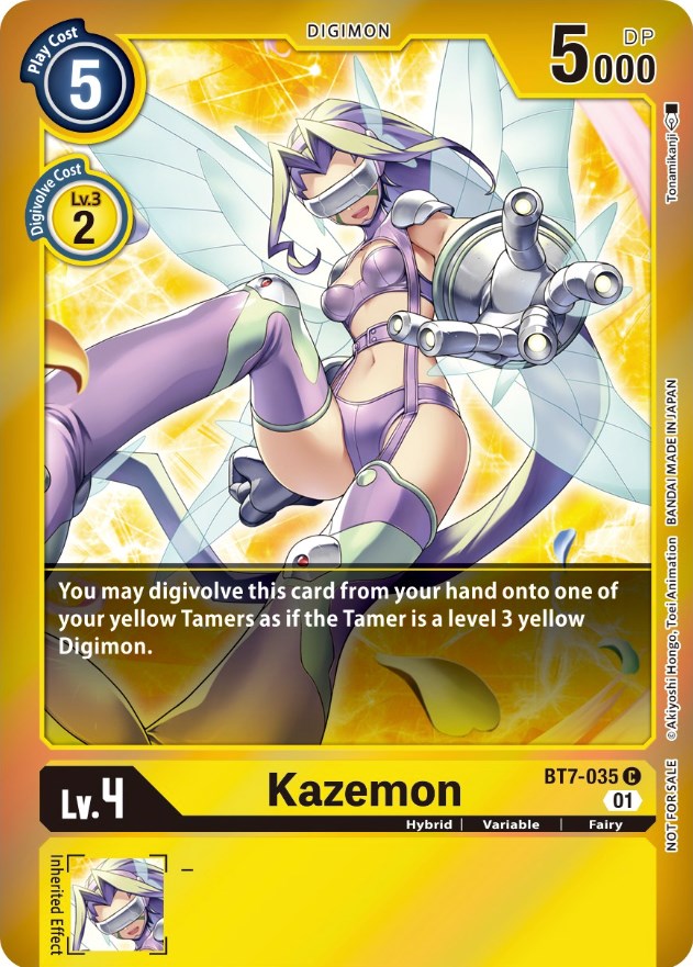 Image of Kazemon [BT7-035] (Event Pack 3) [Next Adventure Promos]