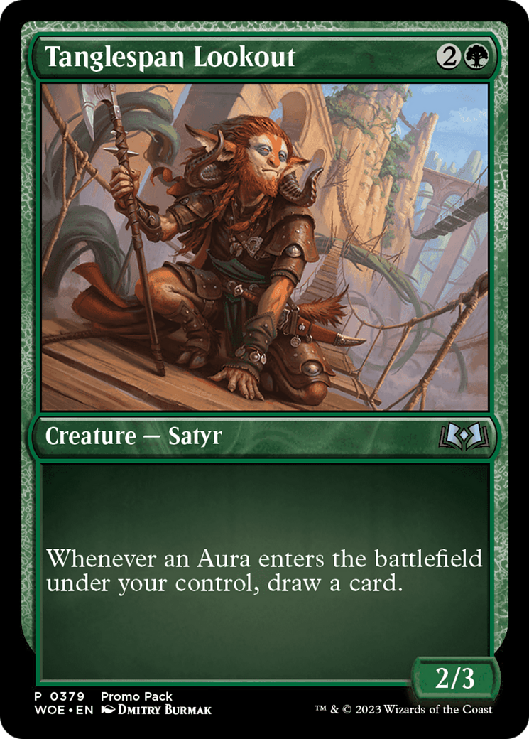Image of Tanglespan Lookout (Promo Pack) [Wilds of Eldraine Promos]