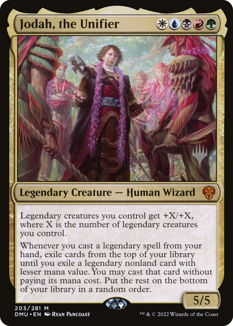 Image of Jodah, the Unifier (Promo Pack) [Dominaria United Promos]