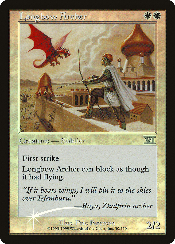 Image of Longbow Archer [Friday Night Magic 2000]