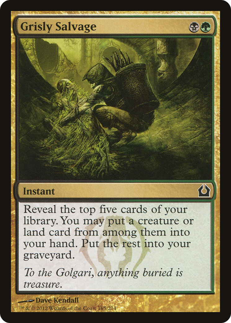 Image of Grisly Salvage [Return to Ravnica]