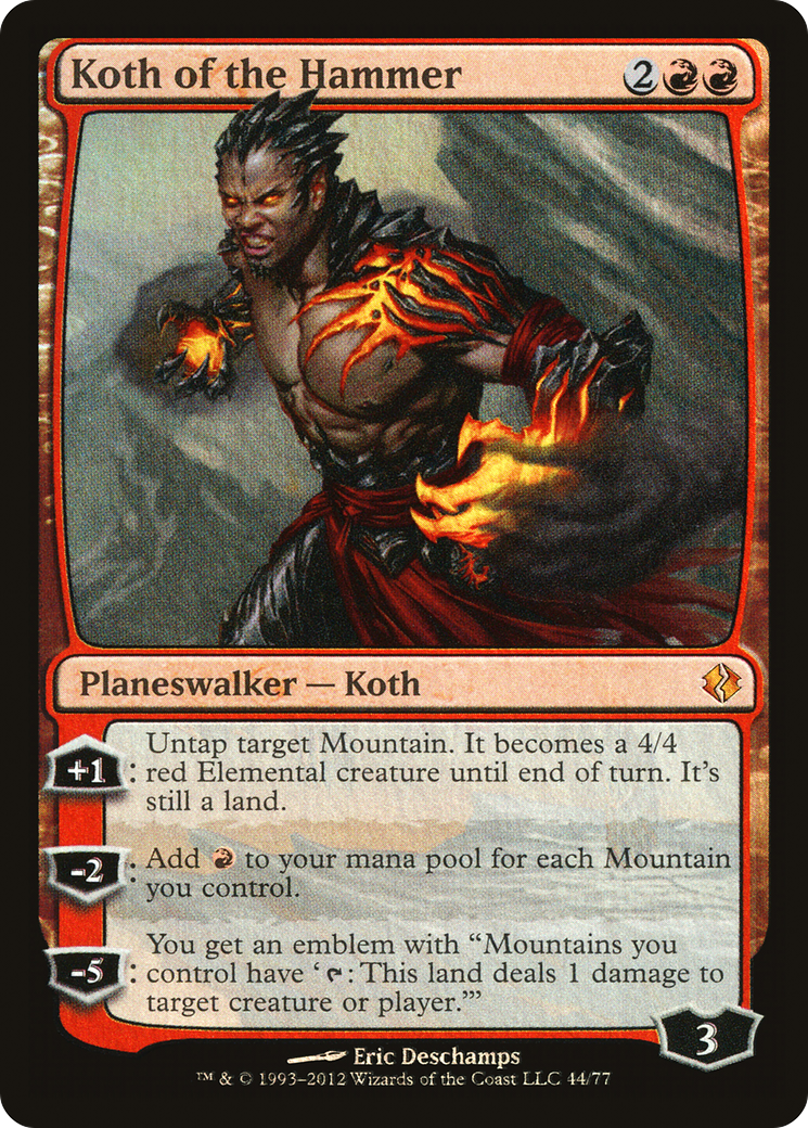 Image of Koth of the Hammer (DDI-044) - Duel Decks: Venser vs. Koth