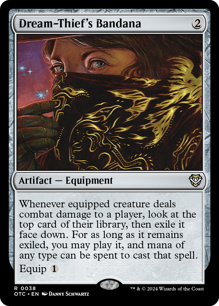 Image of Dream-Thief's Bandana [Outlaws of Thunder Junction Commander]