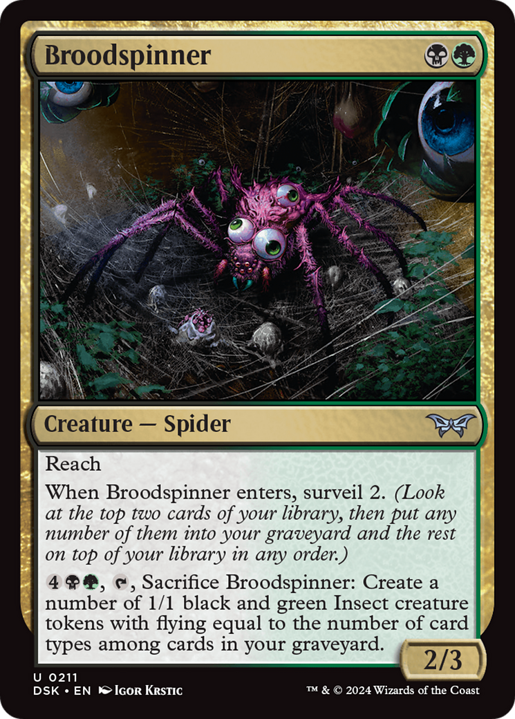 Image of Broodspinner [Duskmourn: House of Horror]