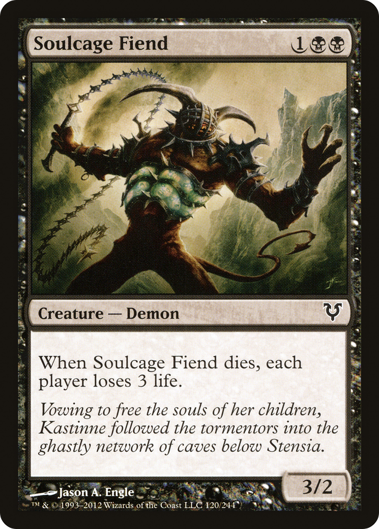 Image of Soulcage Fiend [Avacyn Restored]