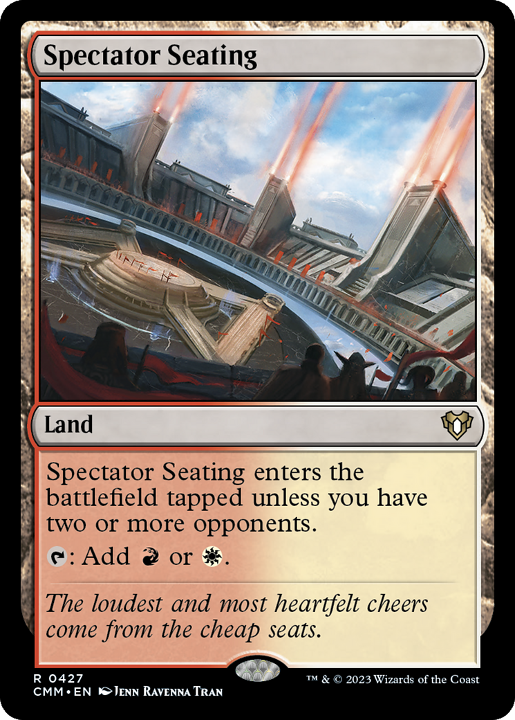 Image of Spectator Seating [Commander Masters]