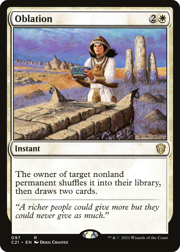 Image of Oblation [Commander 2021]