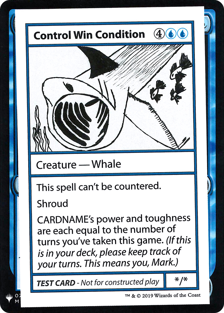 Image of Control Win Condition [Mystery Booster Playtest Cards]
