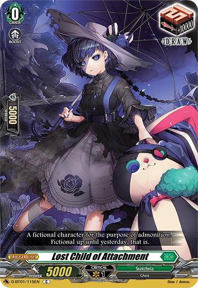 Image of Lost Child of Attachment (D-BT01/115EN) [Genesis of the Five Greats]